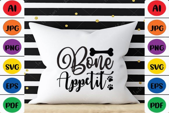Bone Appetit: Graphics for T-Shirt Designs