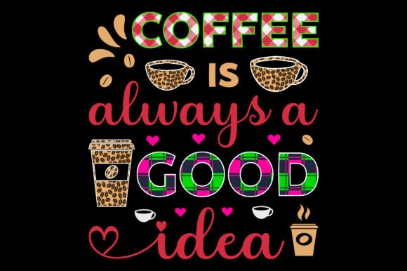 Coffee Sublimation Graphic SVG T-Shirt