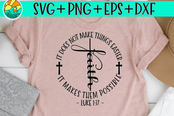 FAITH LUKE 1 37 CROSS SVG PNG DXF EPS Graphics