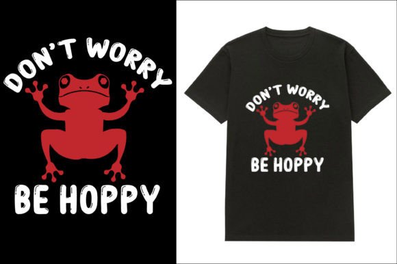Frog T-shirt Design 08: Graphics & T-Shirt Designs