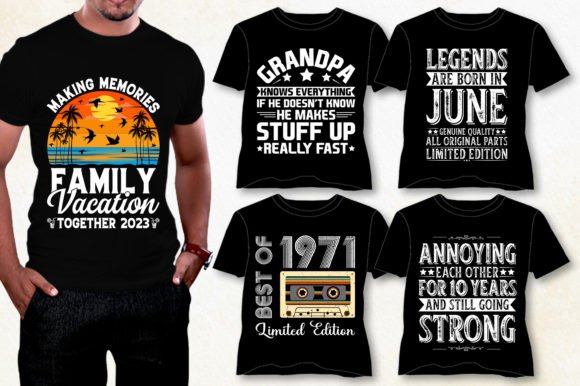 T-Shirt Design for POD Graphics