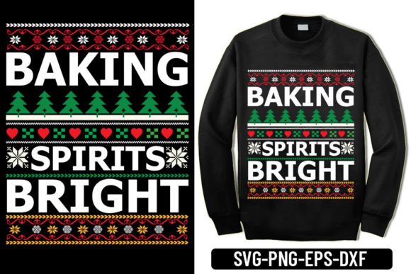 Ugly Sweater - Baking Spirits Bright